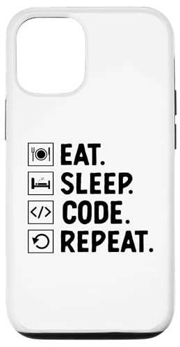 Hülle für iPhone 13 Pro Eat Sleep Code Repeat Roboterprogrammierung Programmierer Programmierer Hülle für iPhone 13 Pro Eat Sleep Code Repeat Roboterprogrammierung Programmierer Programmierer von Robotics Engineering Gifts