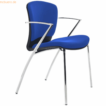 Rocada Besucherstuhl blau VE=2 Stück Rocada Besucherstuhl blau VE=2 Stück von Rocada