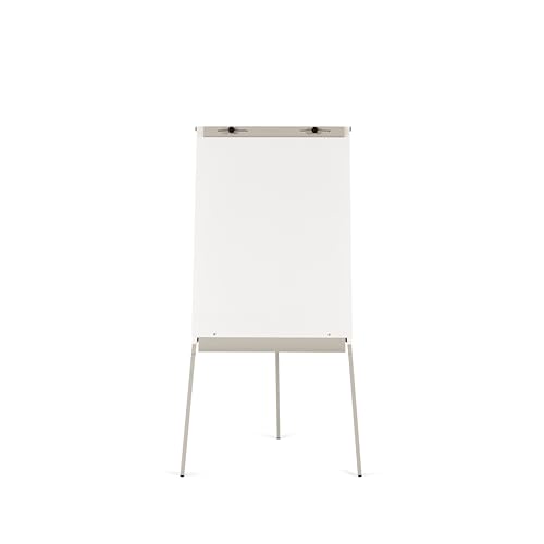 Rocada | Flipchart Dreibein | Wheitboard mit Ständer | Magnetisch und Höhenverstellbar | Trocken Abwischbar | 70x105-180x70 cm [Weiß] von Rocada