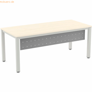 Rocada Fußraumblende für Schreibtisch Executive Metall 180cm (157x30cm von Rocada