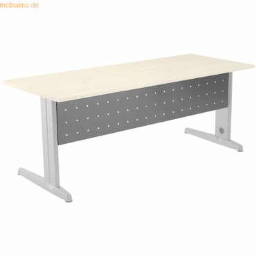 Rocada Fußraumblende für Schreibtisch Metal Material Metall 160cm (160 von Rocada