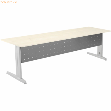Rocada Fußraumblende für Schreibtisch Metal Material Metall 200cm (200 Rocada Fußraumblende für Schreibtisch Metal Material Metall 200cm (200 von Rocada