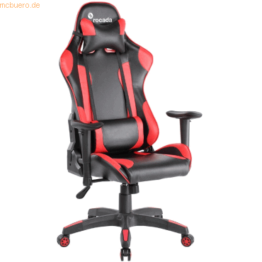 Rocada Gaming-Stuhl Professional rot von Rocada