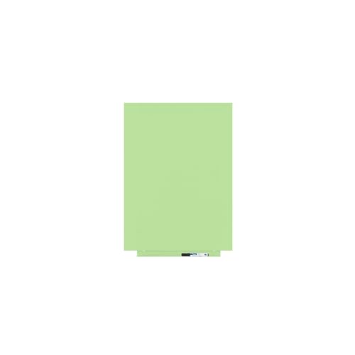 Rocada | Grüne Marker-Tafel, magnetisch, rahmenlos, magnetische Wandtafel, patentiertes Befestigungssystem mit Magnet, grüne Tafel 55 x 75 cm von Rocada