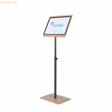 Rocada Infodisplay NAT0706 R070670 A3 132x40x30cm holz von Rocada