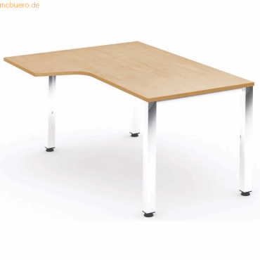 Rocada Schreibtisch Executive L-Form links BxTxH 180x120x73cm Gestell Rocada Schreibtisch Executive L-Form links BxTxH 180x120x73cm Gestell von Rocada