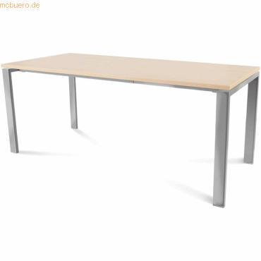 Rocada Schreibtisch Total BxTxH 180x80x73cm Gestell verchromt Platte M Rocada Schreibtisch Total BxTxH 180x80x73cm Gestell verchromt Platte M von Rocada