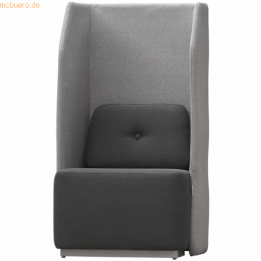 Rocada Sitzsofa Soft Einzelsitz grau von Rocada