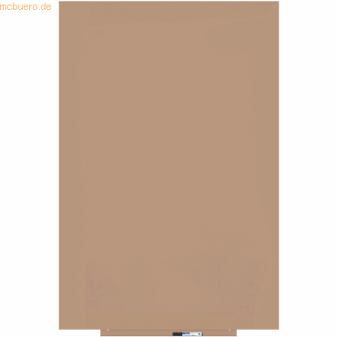 Rocada Skinwhiteboard-Modul lackiert 100x150cm RAL 3012 beigerot von Rocada
