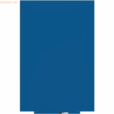 Rocada Skinwhiteboard-Modul lackiert 100x150cm RAL 5017 verkehrsblau von Rocada