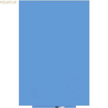 Rocada Skinwhiteboard-Modul lackiert 100x150cm RAL 630 von Rocada