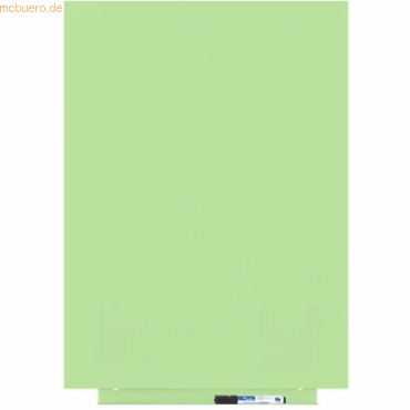 Rocada Skinwhiteboard-Modul lackiert 55x75cm RAL 230-1 hellgrün von Rocada
