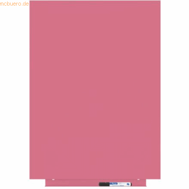 Rocada Skinwhiteboard-Modul lackiert 55x75cm RAL 3014 altrosa von Rocada