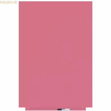Rocada Skinwhiteboard-Modul lackiert 75x115cm RAL 3014 altrosa von Rocada