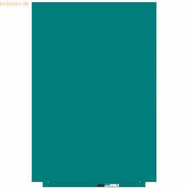 Rocada Skinwhiteboard-Modul lackiert 75x115cm RAL 5021 wasserblau von Rocada