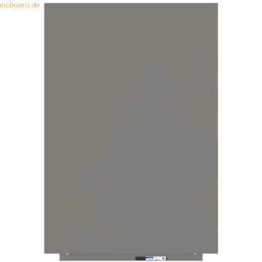 Rocada Skinwhiteboard-Modul lackiert 75x115cm RAL 7030 steingrau von Rocada