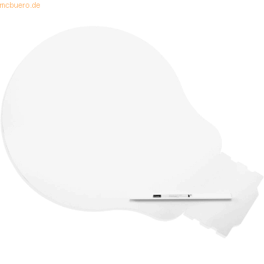 Rocada Symbol-Tafel Skinshape Glühbirne lackiert 100x150cm RAL 9010 re Rocada Symbol-Tafel Skinshape Glühbirne lackiert 100x150cm RAL 9010 re von Rocada