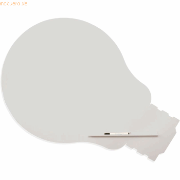 Rocada Symbol-Tafel Skinshape Glühbirne lackiert 75x115cm RAL 7035 lic Rocada Symbol-Tafel Skinshape Glühbirne lackiert 75x115cm RAL 7035 lic von Rocada