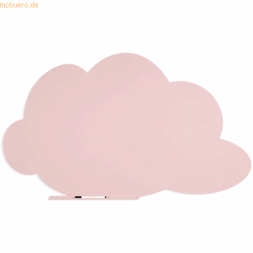 Rocada Symbol-Tafel Skinshape Wolke lackiert 100x150cm RAL 490-1 rosa von Rocada