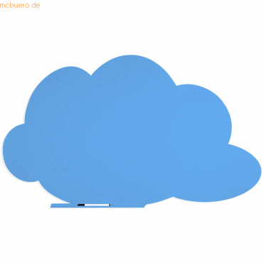 Rocada Symbol-Tafel Skinshape Wolke lackiert 100x150cm RAL 630-1 blau von Rocada