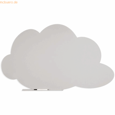 Rocada Symbol-Tafel Skinshape Wolke lackiert 100x150cm RAL 7035 lichtg von Rocada