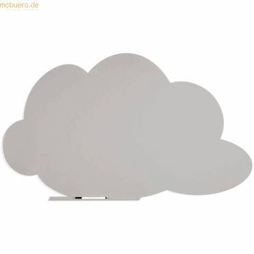 Rocada Symbol-Tafel Skinshape Wolke lackiert 100x150cm RAL 7038 achatg von Rocada