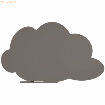 Rocada Symbol-Tafel Skinshape Wolke lackiert 100x150cm RAL 7039 quarzg von Rocada