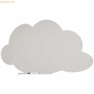 Rocada Symbol-Tafel Skinshape Wolke lackiert 75x115cm RAL 7035 lichtgr von Rocada