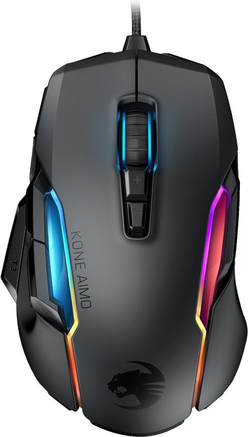 ROCCAT Kone AIMO - Maus - optisch - kabelgebunden - USB - Schwarz von Roccat