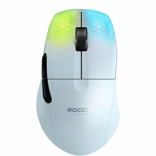 ROCCAT Kone Pro Air Ergonomische Hochleistungs-Wireless-Gaming-Maus, Weiß von Roccat