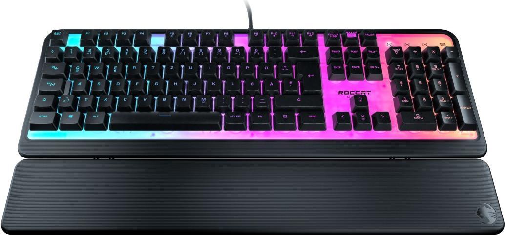 ROCCAT Magma Tastatur USB QWERTZ Deutsch Schwarz (00216844) von Roccat