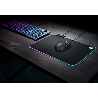 ROCCAT Sense AIMO RGB Illumination Gaming Mauspad schwarz von Roccat