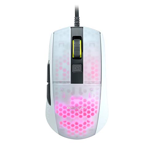 Roccat Burst Pro Gaming-Maus, extrem leicht, Weiß von Roccat
