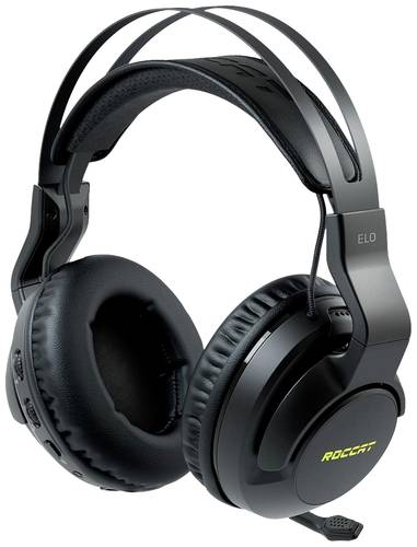 Roccat ELO AIR Gaming Over Ear Headset Funk 7.1 Surround Schwarz Mikrofon-Rauschunterdrückung, Nois Roccat ELO AIR Gaming Over Ear Headset Funk 7.1 Surround Schwarz Mikrofon-Rauschunterdrückung, Nois von Roccat