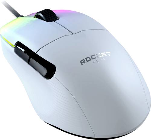 Roccat KONE Pro Gaming-Maus USB Optisch Weiß 19000 dpi Beleuchtet von Roccat