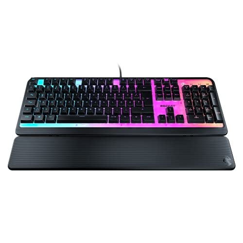 Roccat Magma - Membrane RGB Gaming Keyboard mit RGB-Beleuchtung (DE Layout), schwarz von Roccat