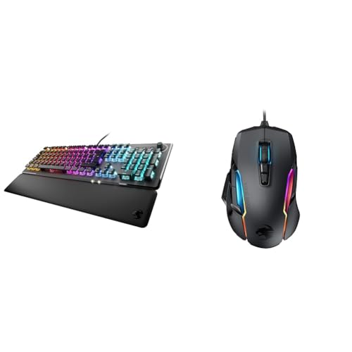 Roccat Vulcan II – Mechanische PC Gaming-Tastatur & Kone AIMO Gaming Maus von Roccat