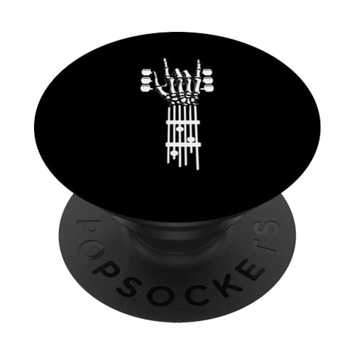 Rock and Roll Skelett Hand Gitarrenspieler Musikgitarist PopSockets Klebender PopGrip Rock and Roll Skelett Hand Gitarrenspieler Musikgitarist PopSockets Klebender PopGrip von Rock Band Players Musician Rock Music Concert