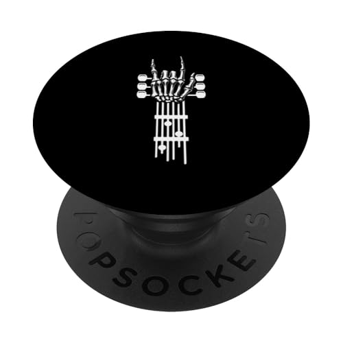 Rock and Roll Skelett Hand Gitarrenspieler Musikgitarist PopSockets Klebender PopGrip Rock and Roll Skelett Hand Gitarrenspieler Musikgitarist PopSockets Klebender PopGrip von Rock Band Players Musician Rock Music Concert