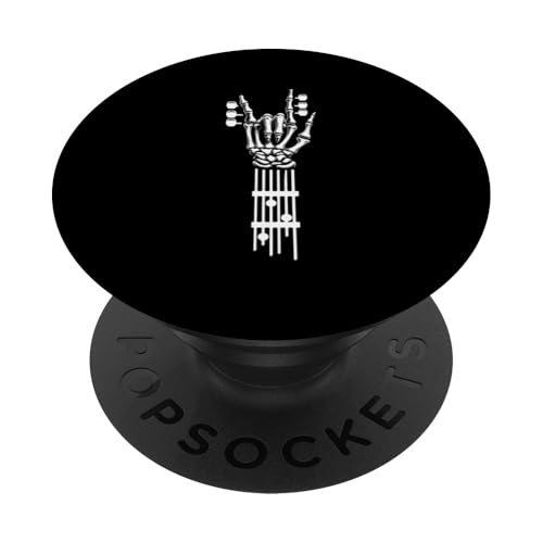 Rock and Roll Skelett Hand Gitarrenspieler Musikgitarist PopSockets Klebender PopGrip Rock and Roll Skelett Hand Gitarrenspieler Musikgitarist PopSockets Klebender PopGrip von Rock Band Players Musician Rock Music Concert