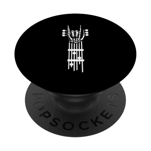 Rock and Roll Skelett Hand Gitarrenspieler Musikgitarist PopSockets Klebender PopGrip Rock and Roll Skelett Hand Gitarrenspieler Musikgitarist PopSockets Klebender PopGrip von Rock Band Players Musician Rock Music Concert