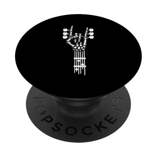 Rock and Roll Skelett Hand Gitarrenspieler Musikgitarist PopSockets Klebender PopGrip Rock and Roll Skelett Hand Gitarrenspieler Musikgitarist PopSockets Klebender PopGrip von Rock Band Players Musician Rock Music Concert