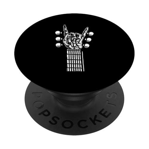 Rock and Roll Skelett Hand Gitarrenspieler Musikgitarist PopSockets Klebender PopGrip Rock and Roll Skelett Hand Gitarrenspieler Musikgitarist PopSockets Klebender PopGrip von Rock Band Players Musician Rock Music Concert