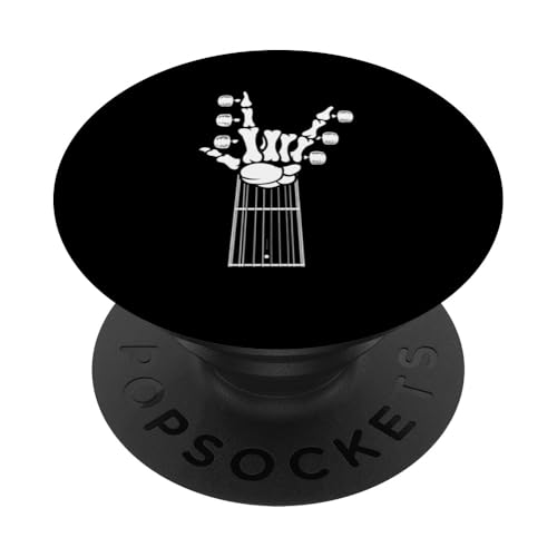 Rock and Roll Skelett Hand Gitarrenspieler Musikgitarist PopSockets Klebender PopGrip Rock and Roll Skelett Hand Gitarrenspieler Musikgitarist PopSockets Klebender PopGrip von Rock Band Players Musician Rock Music Concert
