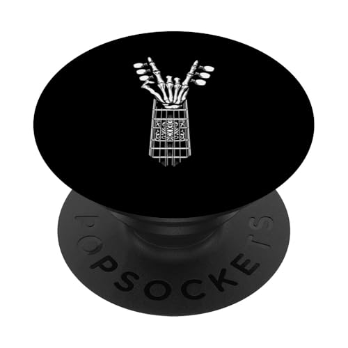 Rock and Roll Skelett Hand Gitarrenspieler Musikgitarist PopSockets Klebender PopGrip Rock and Roll Skelett Hand Gitarrenspieler Musikgitarist PopSockets Klebender PopGrip von Rock Band Players Musician Rock Music Concert