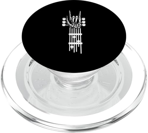Rock and Roll Skelett Hand Gitarrenspieler Musikgitarist PopSockets PopGrip für MagSafe Rock and Roll Skelett Hand Gitarrenspieler Musikgitarist PopSockets PopGrip für MagSafe von Rock Band Players Musician Rock Music Concert