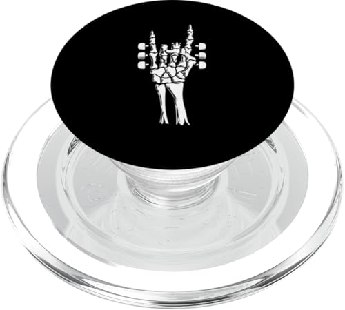 Rock and Roll Skelett Hand Gitarrenspieler Musikgitarist PopSockets PopGrip für MagSafe Rock and Roll Skelett Hand Gitarrenspieler Musikgitarist PopSockets PopGrip für MagSafe von Rock Band Players Musician Rock Music Concert