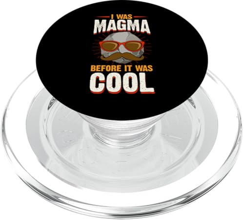Ich war Magma, bevor es cool wurde Lustige Geologie Geowissenschaften PopSockets PopGrip für MagSafe Ich war Magma, bevor es cool wurde Lustige Geologie Geowissenschaften PopSockets PopGrip für MagSafe von Rock Collector & Geologist Birthday Party Supplies