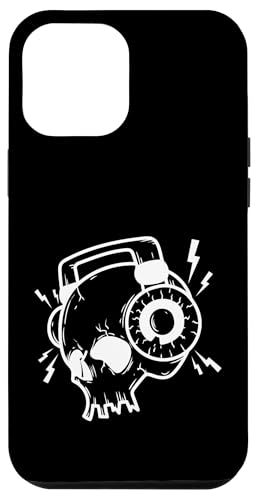 Kopfh rer mit Musik Kopfhörer Hülle für iPhone 12 Pro Max von Rock Music Style Genre Punk Rock'n Roll Baroque