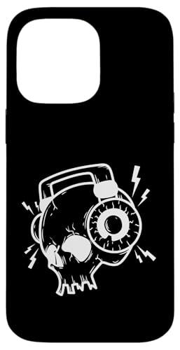 Kopfh rer mit Musik Kopfhörer Hülle für iPhone 14 Pro Max von Rock Music Style Genre Punk Rock'n Roll Baroque